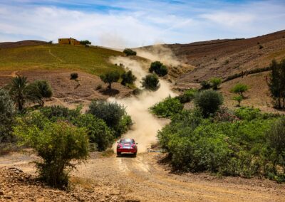 Maroc Historic Rally 2024, Porsche 911 de Frank Servais