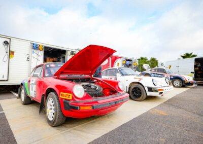 Maroc Historic Rally 2024, Porsche 911 de Frank Servais
