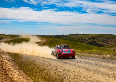 Maroc Historic Rally 2024, Porsche 911 de Frank Servais