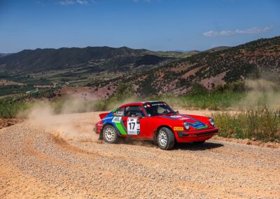 Maroc Historic Rally 2024, Porsche 911 de Frank Servais
