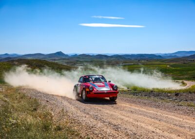 Maroc Historic Rally 2024, Porsche 911 de Frank Servais