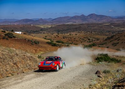 Maroc Historic Rally 2024, Porsche 911 de Frank Servais