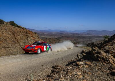 Maroc Historic Rally 2024, Porsche 911 de Frank Servais