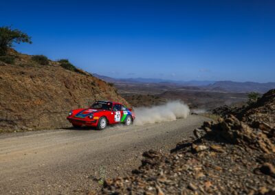 Maroc Historic Rally 2024, Porsche 911 de Frank Servais