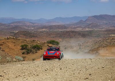 Maroc Historic Rally 2024, Porsche 911 de Frank Servais