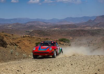 Maroc Historic Rally 2024, Porsche 911 de Frank Servais