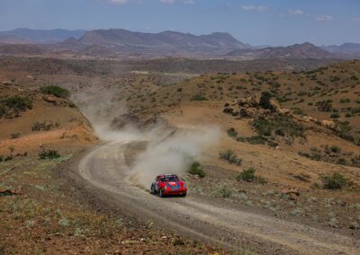 Maroc Historic Rally 2024, Porsche 911 de Frank Servais