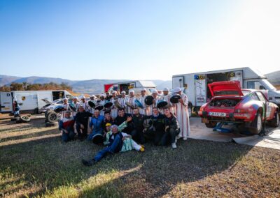 Maroc Historic Rally 2024, Porsche 911 de Frank Servais