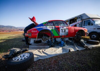 Maroc Historic Rally 2024, Porsche 911 de Frank Servais