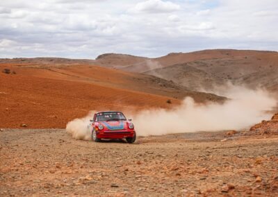 Maroc Historic Rally 2024, Porsche 911 de Frank Servais