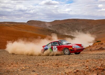 Maroc Historic Rally 2024, Porsche 911 de Frank Servais