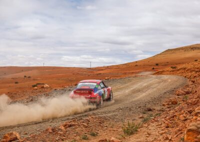Maroc Historic Rally 2024, Porsche 911 de Frank Servais