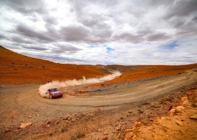 Maroc Historic Rally 2024, Porsche 911 de Frank Servais