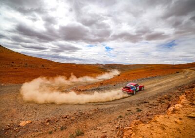 Maroc Historic Rally 2024, Porsche 911 de Frank Servais