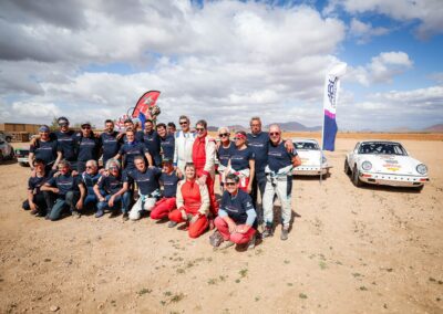Maroc Historic Rally 2024, Porsche 911 de Frank Servais