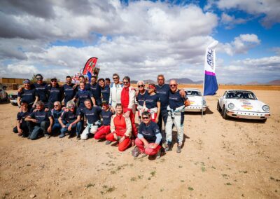 Maroc Historic Rally 2024, Porsche 911 de Frank Servais