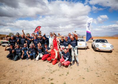 Maroc Historic Rally 2024, Porsche 911 de Frank Servais