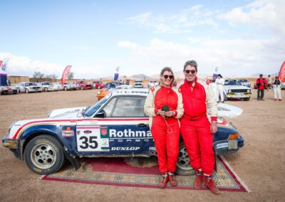 Maroc Historic Rally 2024, Porsche 911 de Frank Servais