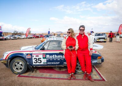 Maroc Historic Rally 2024, Porsche 911 de Frank Servais