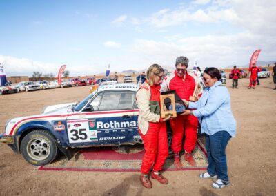 Maroc Historic Rally 2024, Porsche 911 de Frank Servais