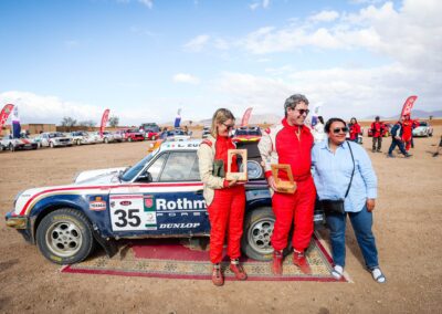 Maroc Historic Rally 2024, Porsche 911 de Frank Servais