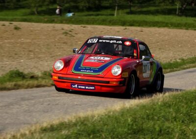 Porsche 911 SC Gazelle n° 207, Thomas Friedli / Konstantine Buxtorf, Rallye de la Drôme 2024