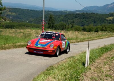 Porsche 911 SC Gazelle n° 207, Thomas Friedli / Konstantine Buxtorf, Rallye de la Drôme 2024