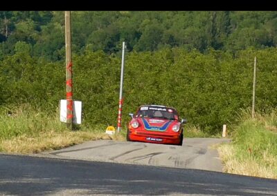 Porsche 911 SC Gazelle n° 207, Thomas Friedli / Konstantine Buxtorf, Rallye de la Drôme 2024