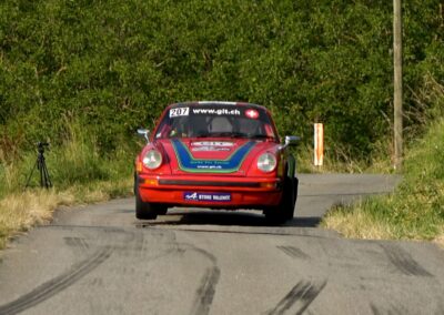 Porsche 911 SC Gazelle n° 207, Thomas Friedli / Konstantine Buxtorf, Rallye de la Drôme 2024