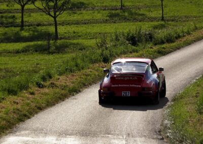 Porsche 911 SC Gazelle n° 207, Thomas Friedli / Konstantine Buxtorf, Rallye de la Drôme 2024