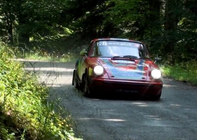 Porsche 911 SC Gazelle n° 207, Thomas Friedli / Konstantine Buxtorf, Rallye de la Drôme 2024