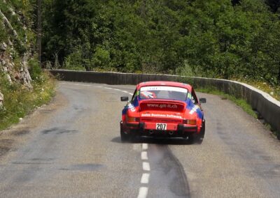 Porsche 911 SC Gazelle n° 207, Thomas Friedli / Konstantine Buxtorf, Rallye de la Drôme 2024