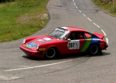 Porsche 911 SC Gazelle n° 207, Thomas Friedli / Konstantine Buxtorf, Rallye de la Drôme 2024