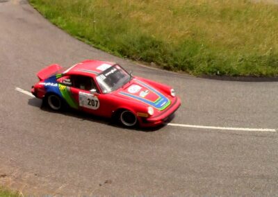 Porsche 911 SC Gazelle n° 207, Thomas Friedli / Konstantine Buxtorf, Rallye de la Drôme 2024