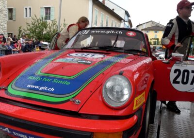 Porsche 911 SC Gazelle n° 207, Thomas Friedli / Konstantine Buxtorf, Rallye de la Drôme 2024