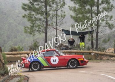 Porsche 911 SC Gazelle n° 53, Frank Servais / Konstantine Buxtorf, Tour de Corse Historique 2024
