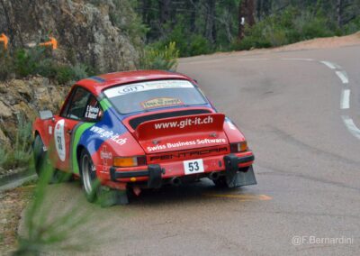 Porsche 911 SC Gazelle n° 53, Frank Servais / Konstantine Buxtorf, Tour de Corse Historique 2024