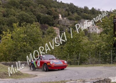 Porsche 911 SC Gazelle n° 53, Frank Servais / Konstantine Buxtorf, Tour de Corse Historique 2024