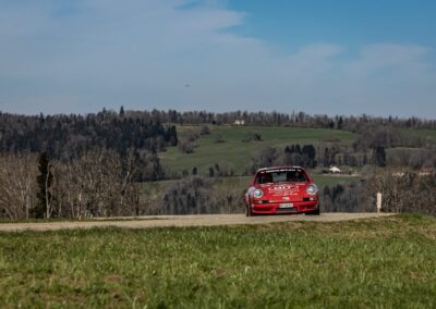 Porsche 911 Carrera RS la Mémé n° 215, Frank Servais / Jean Deriaz, Critérium Jurassien 2025
