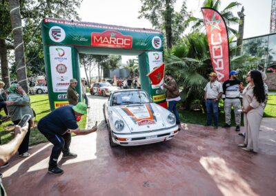 Porsche 911 équipe Pentacar, Maroc Historic Rally 2026