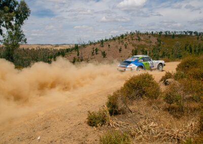 Porsche 911 équipe Pentacar, Maroc Historic Rally 2026