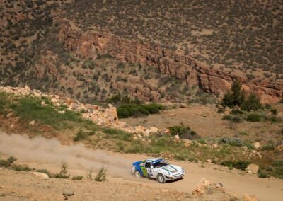 Porsche 911 équipe Pentacar, Maroc Historic Rally 2026