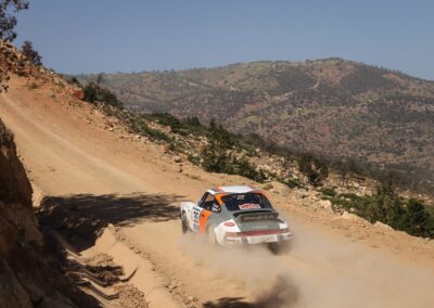 Porsche 911 équipe Pentacar, Maroc Historic Rally 2026