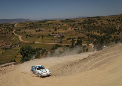 Porsche 911 équipe Pentacar, Maroc Historic Rally 2026