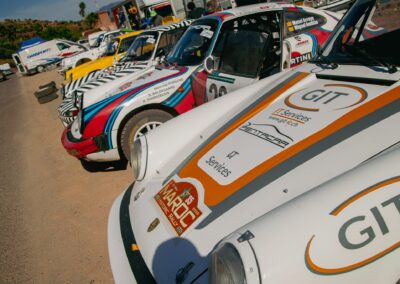 Porsche 911 équipe Pentacar, Maroc Historic Rally 2026