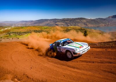 Porsche 911 équipe Pentacar, Maroc Historic Rally 2026