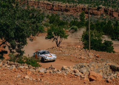 Porsche 911 équipe Pentacar, Maroc Historic Rally 2026