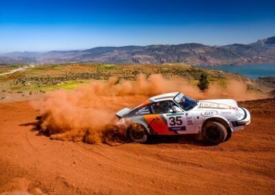 Porsche 911 équipe Pentacar, Maroc Historic Rally 2026