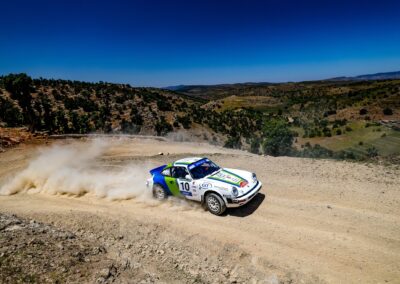 Porsche 911 équipe Pentacar, Maroc Historic Rally 2026