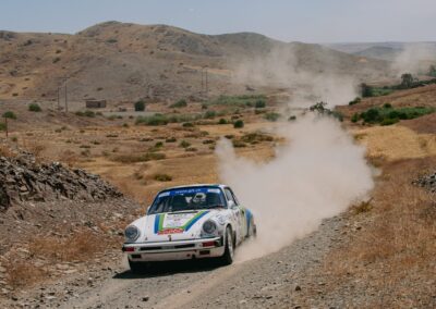 Porsche 911 équipe Pentacar, Maroc Historic Rally 2026